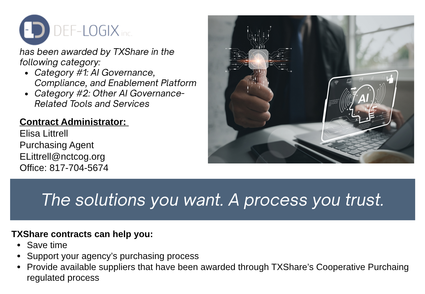 Def-Logix Landing Page