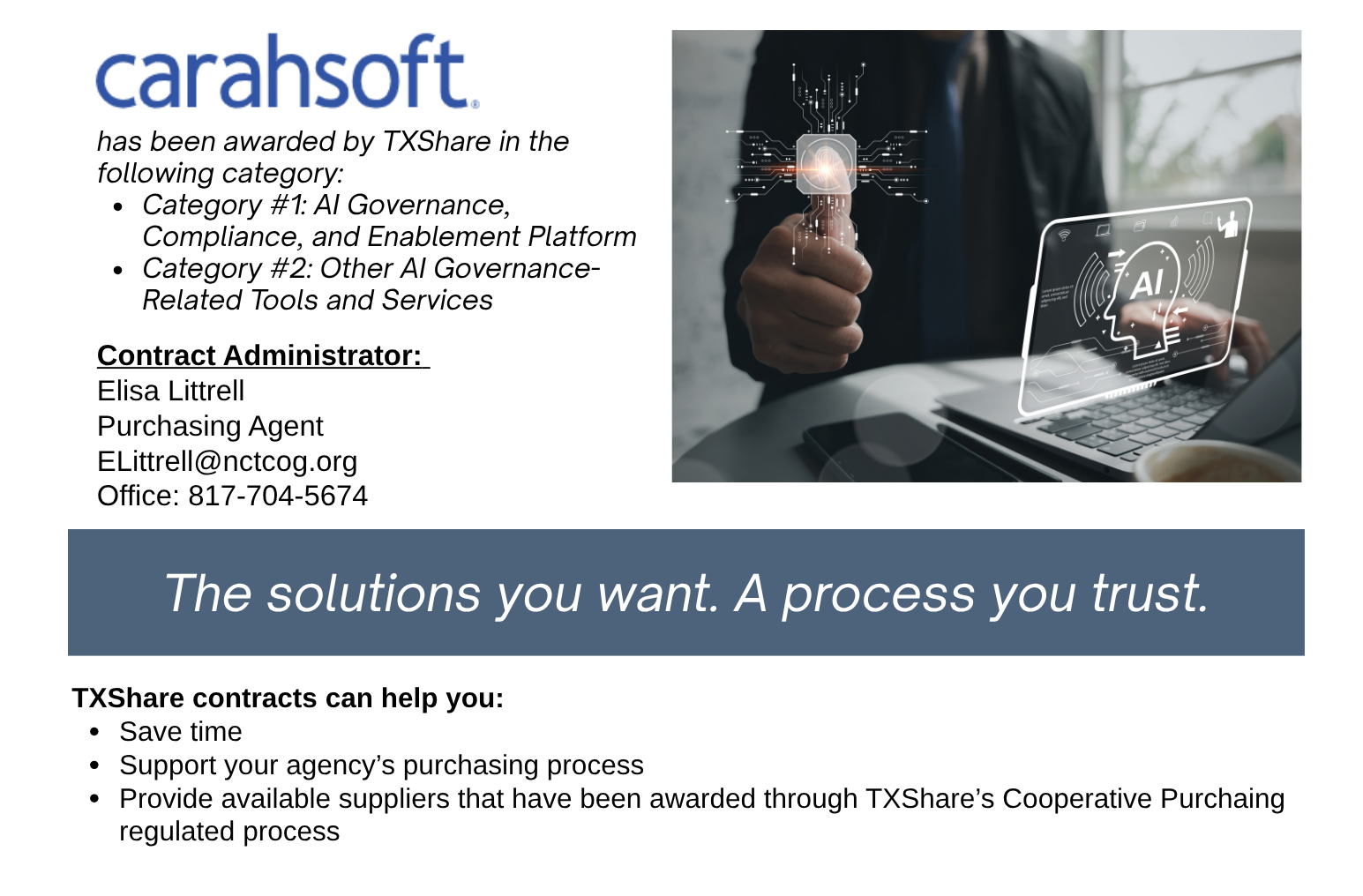 Carahsoft Landing Page