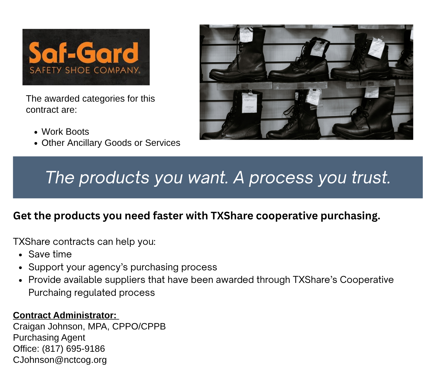 Saf-Gard Landing Page