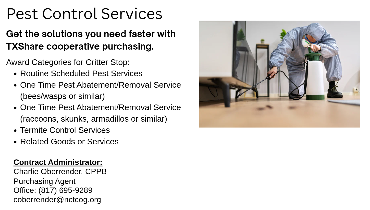 Critter Stop Page Body Copy