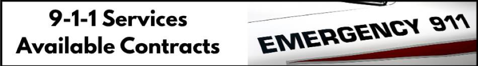 9-1-1 Services Available Contracts Banner 2 9-1-1 Services Available Contracts Banner 2