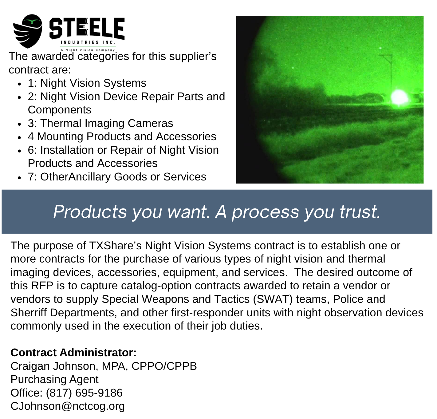Steele Industries Landing Page Steele Industries Landing Page