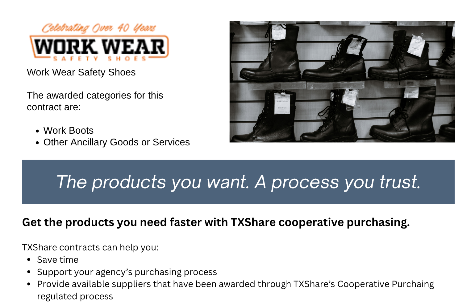 Work Wear Safety Shoes Page