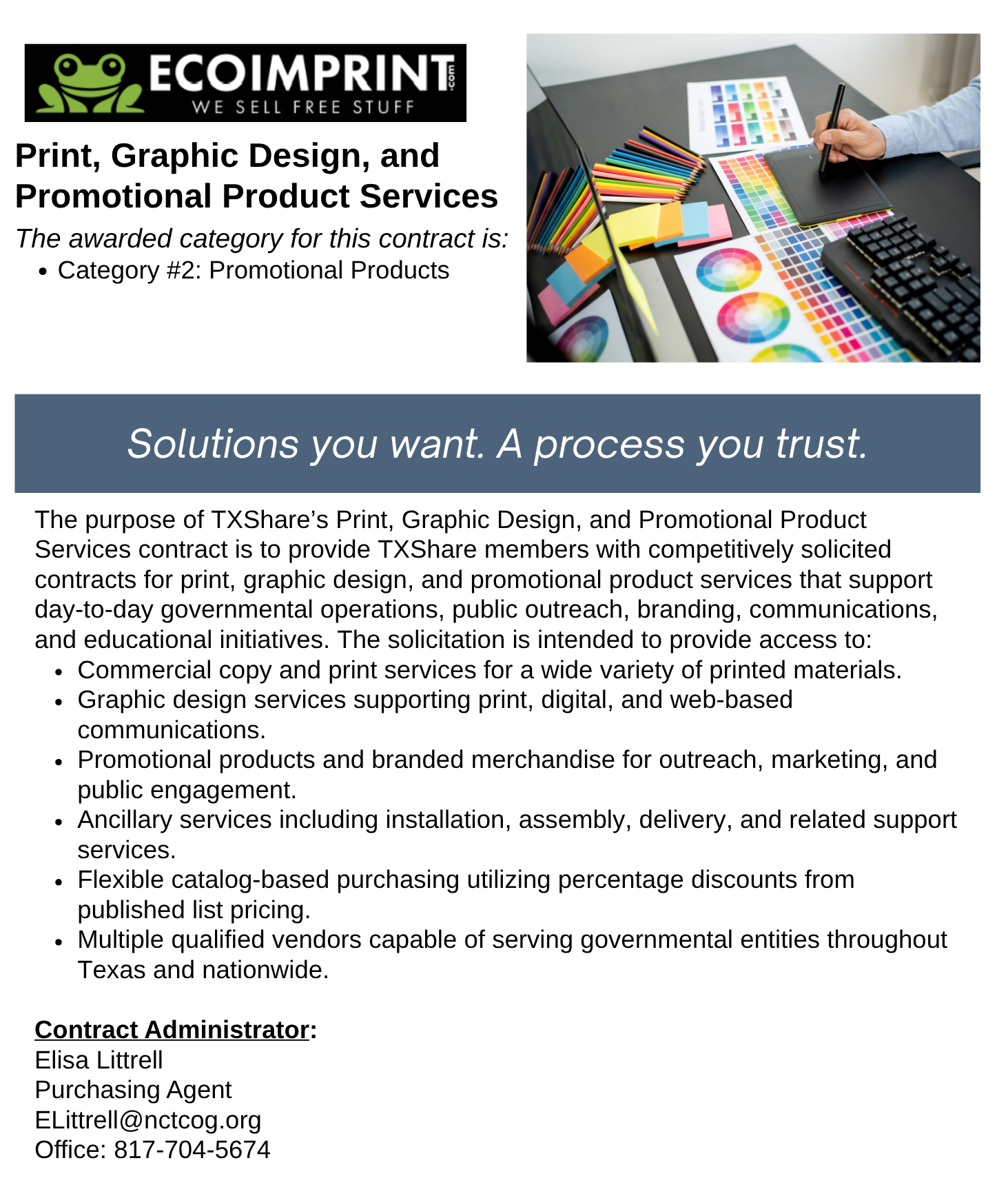 Ecoimprint Landing Page
