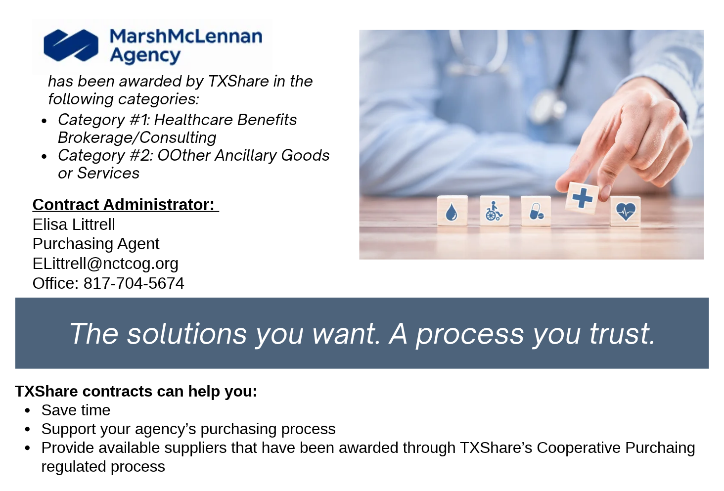 Marsh Agency LLC Landing Page