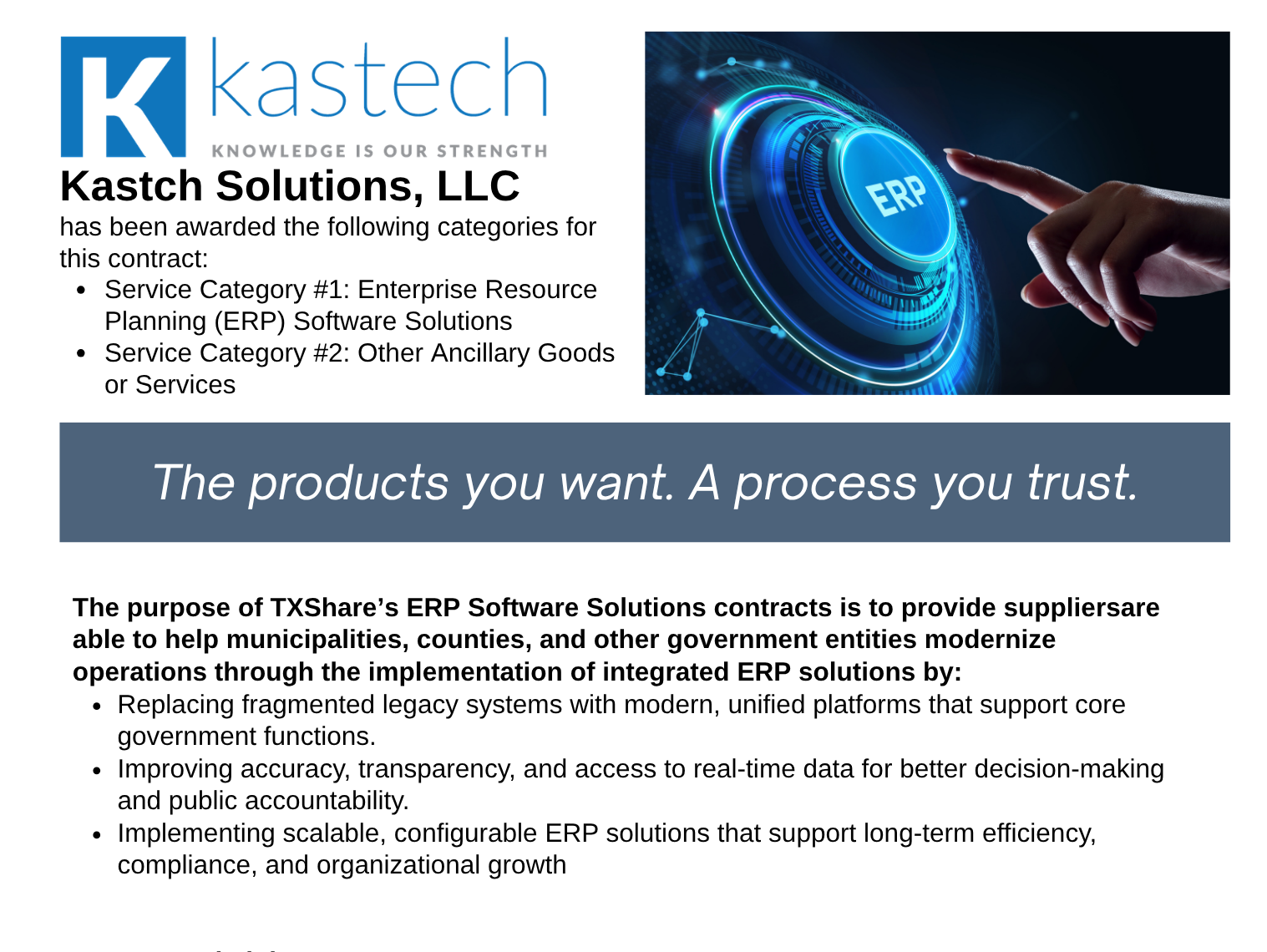 Kastech Solutions, LLC ERP Software Solutions Landing Page Kastech Solutions, LLC ERP Software Solutions Landing Page